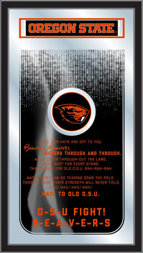 Oregon State Beavers Fight Song Wall Mirror