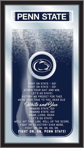 Penn State Nittany Lions Fight Song Wall Mirror