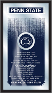 Penn State Nittany Lions Fight Song Wall Mirror