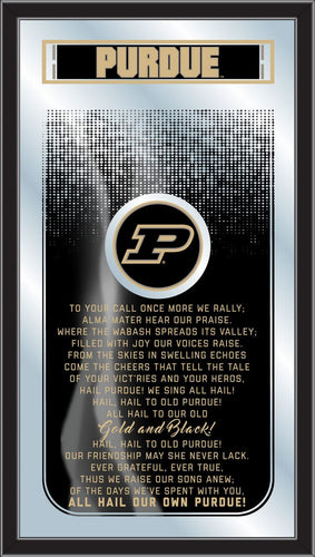 Purdue Boilermakers Fight Song Wall Mirror