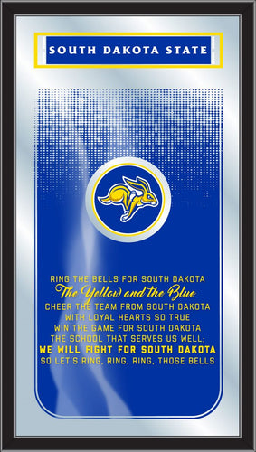 South Dakota State Jackrabbits Fight Song Wall Mirror