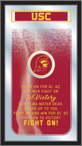Southern California Trojans Fight Song Wall Mirror