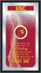 Southern California Trojans Fight Song Wall Mirror