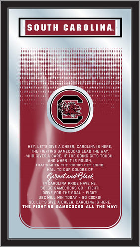 South Carolina Gamecocks Fight Song Wall Mirror