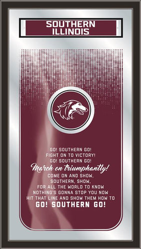 Southern Illinois Salukis Fight Song Wall Mirror