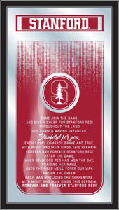 Stanford Cardinal Fight Song Wall Mirror