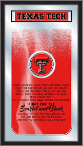 Texas Tech Red Raiders Fight Song Wall Mirror