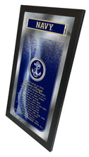 Navy Midshipmen Fight Song Wall Mirror