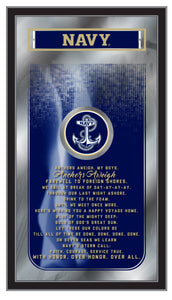 Navy Midshipmen Fight Song Wall Mirror