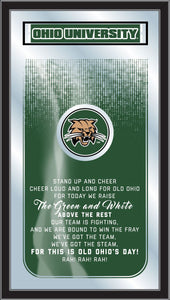 Ohio Bobcats Fight Song Wall Mirror