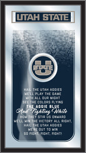 Utah State Aggies Fight Song Wall Mirror