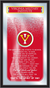 VMI Keydets Fight Song Wall Mirror