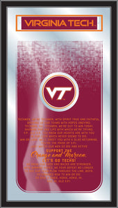 Virginia Tech Hokies Fight Song Wall Mirror