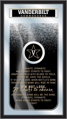 Vanderbilt Commodores Fight Song Wall Mirror
