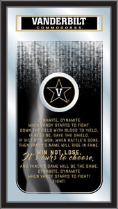 Vanderbilt Commodores Fight Song Wall Mirror