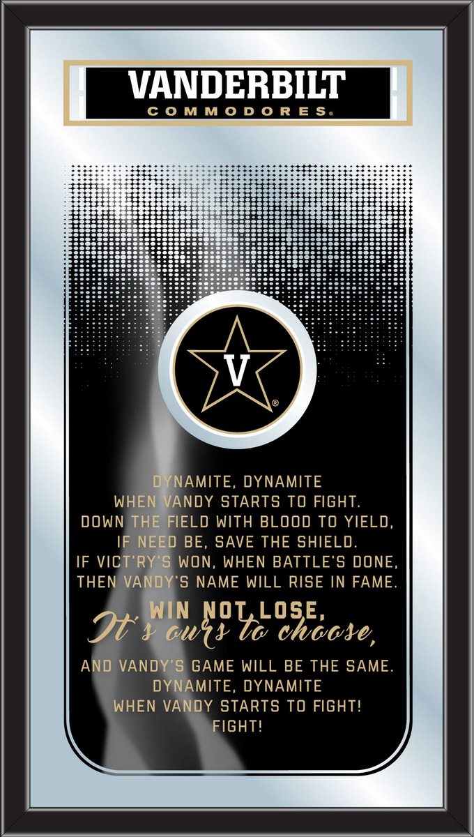 Vanderbilt Commodores Fight Song Wall Mirror