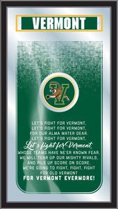 Vermont Catamounts Fight Song Wall Mirror