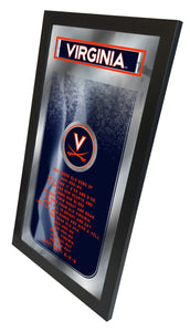 Virginia Cavaliers Fight Song Wall Mirror