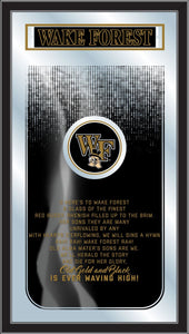 Wake Forest Demon Deacons Fight Song Wall Mirror