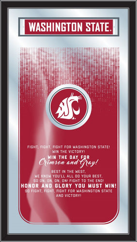 Washington State Cougars Fight Song Wall Mirror
