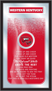 Western Kentucky Hilltoppers Fight Song Wall Mirror