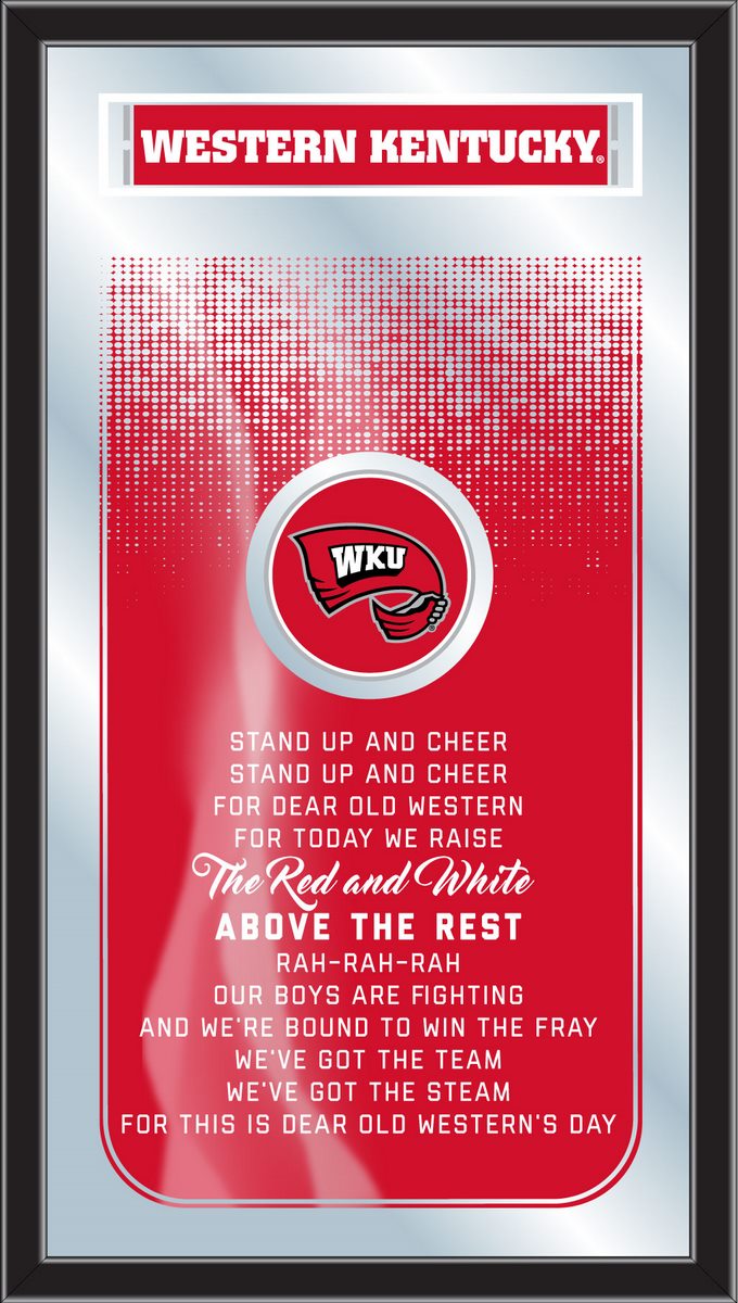 Western Kentucky Hilltoppers Fight Song Wall Mirror