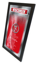 Wisconsin Badgers Fight Song Wall Mirror