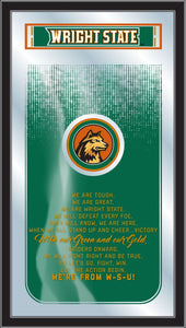 Wright State Raiders Fight Song Wall Mirror