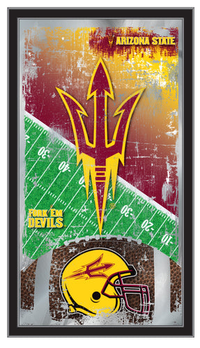 Arizona State Sun Devils Football Wall Mirror