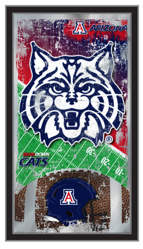 Arizona Wildcats Football Wall Mirror