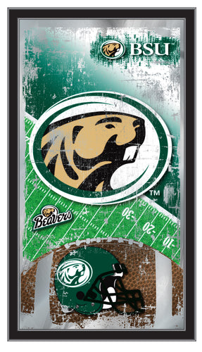 Bemidji State Beavers Football Wall Mirror