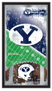 Brigham Young Cougars Football Wall Mirror