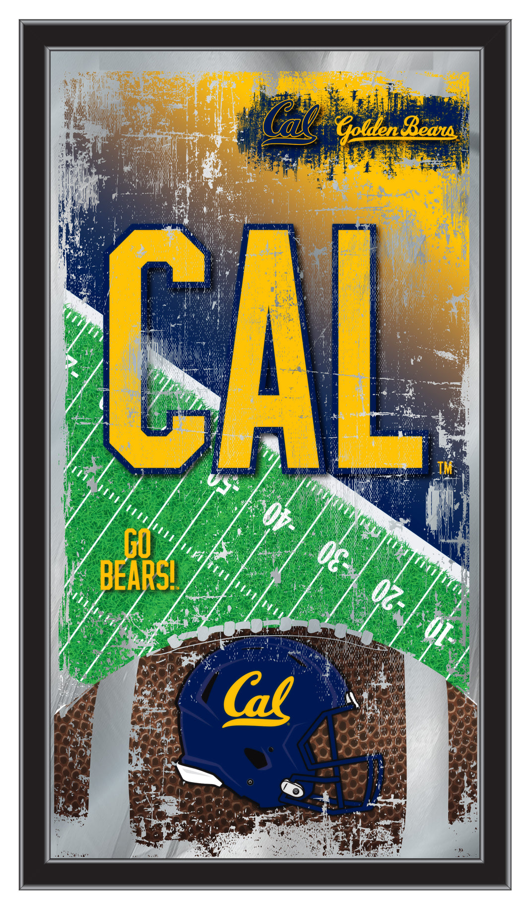  Cal Bears Football Wall Mirror