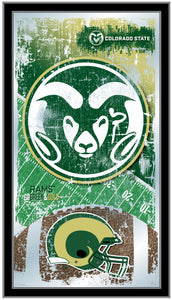 Colorado State Rams Football Wall Mirror