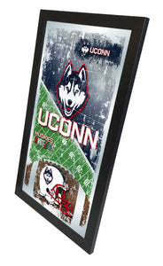 Connecticut Huskies Football Wall Mirror