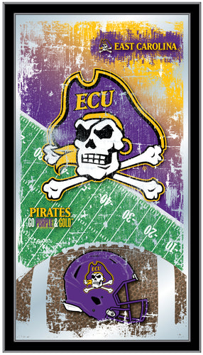 East Carolina Pirates Football Wall Mirror