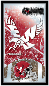 Eastern Washington Eagles Football Wall Mirror