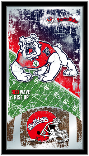 Fresno State Bulldogs Football Wall Mirror
