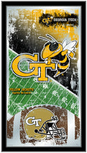 Georgia Tech Yellow Jackets Football Wall Mirror