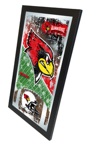 Illinois State Red Birds Football Wall Mirror