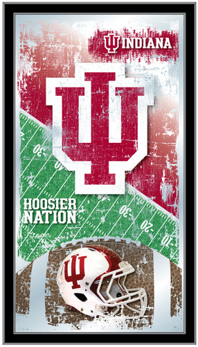 Indiana Hoosiers Football Wall Mirror