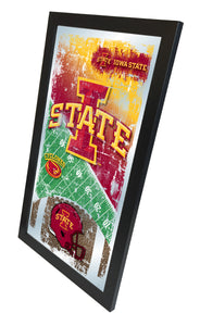 Iowa State Cyclones Football Wall Mirror