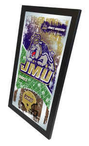 James Madison Dukes Football Wall Mirror