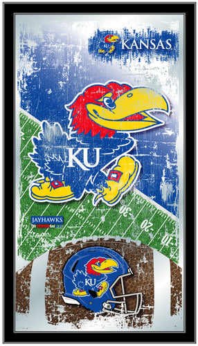 Kansas Jayhawks Football Wall Mirror