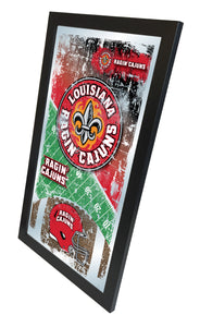 Louisiana Lafayette Ragin' Cajuns Football Wall Mirror