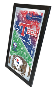 Louisiana Tech Bulldogs Football Wall Mirror