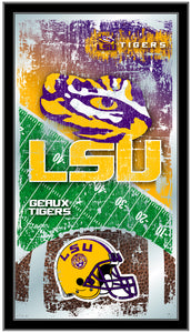 LSU Tigers Football Wall Mirror
