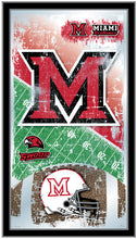 Miami Redhawks Football Wall Mirror