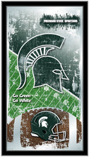 Michigan State Spartans Football Wall Mirror