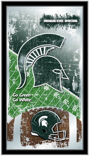 Michigan State Spartans Football Wall Mirror